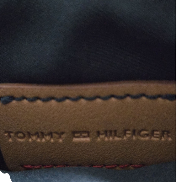 Tommy Hilfiger Black Crossbody Bag with Gold Accents - Picture 4 of 7